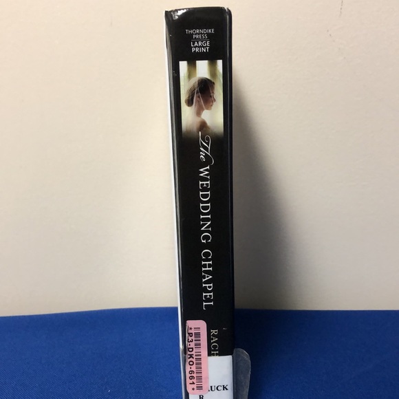 The Wedding Chapel 💒 by Bestselling Author Rachel Hauck-Large Print-Hard Cover - Picture 5 of 8